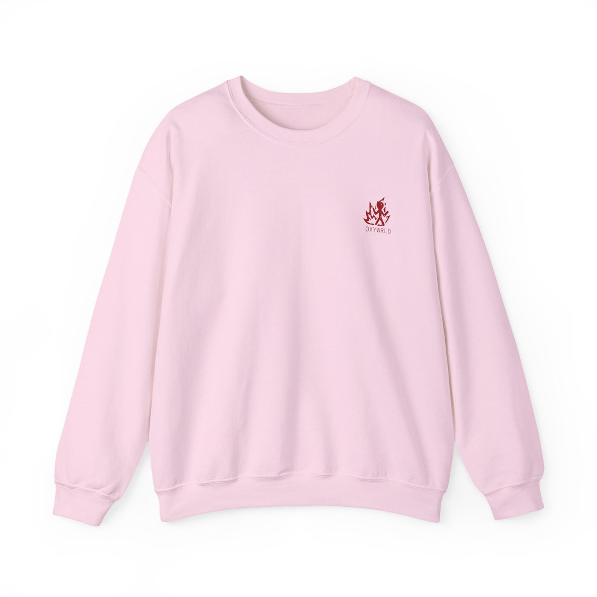 OXYWORLD Embroidered Crewneck Sweatshirt