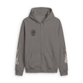 Flame Graphic Zip Hoodie