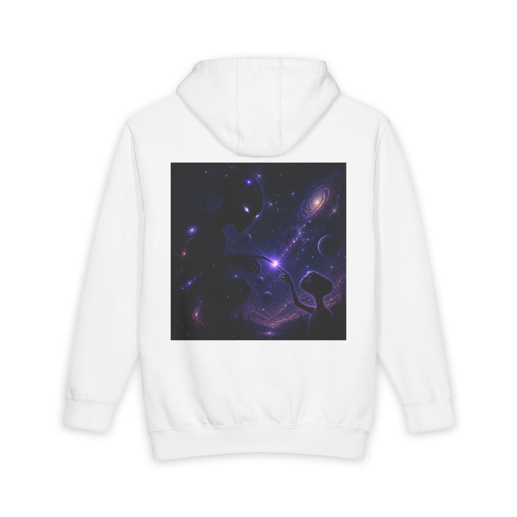 Galaxy Nebula Hoodie — Purple Space Backprint Pullover