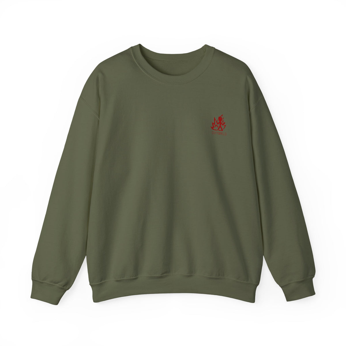 OXYWORLD Embroidered Crewneck Sweatshirt
