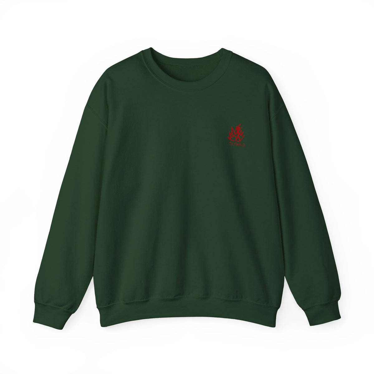 OXYWORLD Embroidered Crewneck Sweatshirt