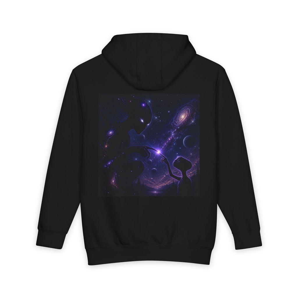 Galaxy Nebula Hoodie — Purple Space Backprint Pullover