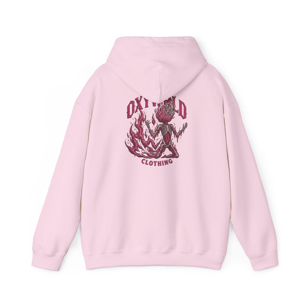 Hoodie — Small Black Brushstroke Logo Chest Sweatshirt