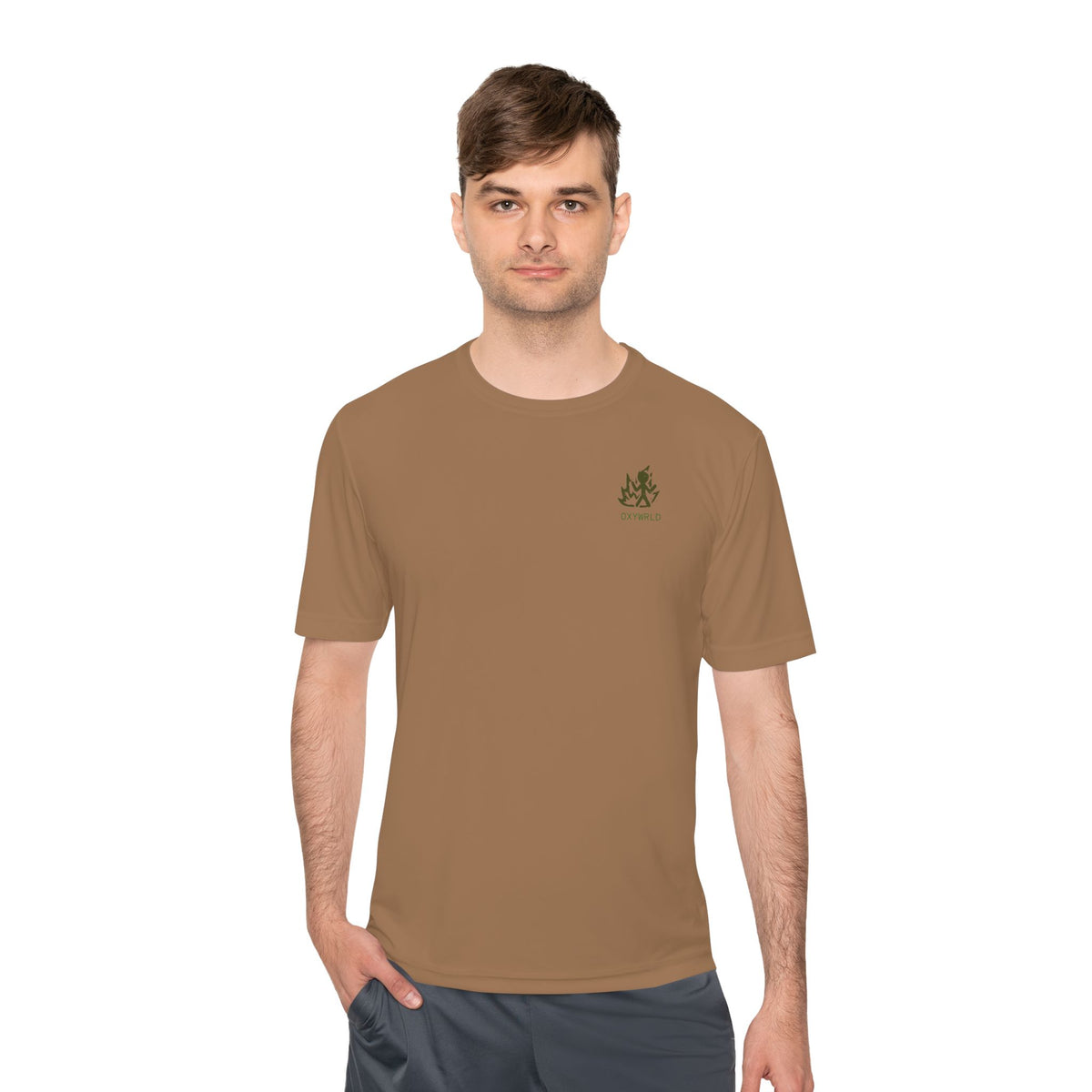 OYWILD Nature Logo Moisture-Wicking T-Shirt