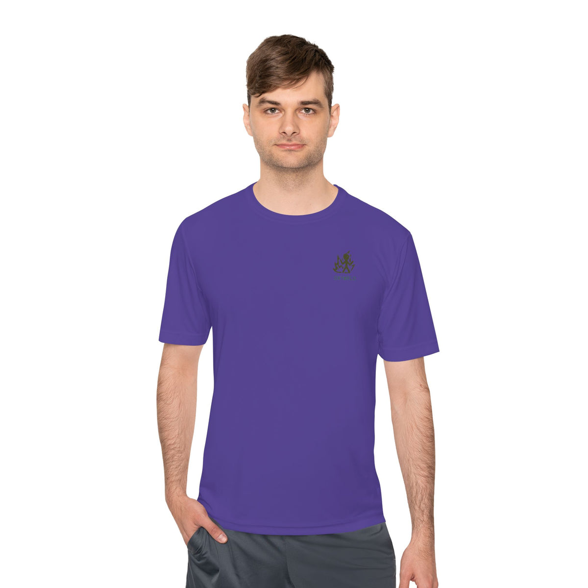 OYWILD Nature Logo Moisture-Wicking T-Shirt