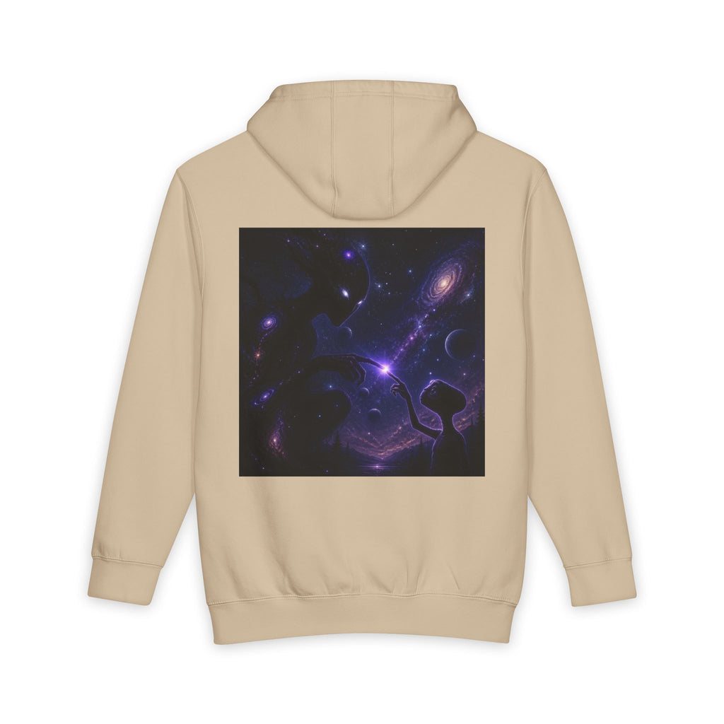 Galaxy Nebula Hoodie — Purple Space Backprint Pullover